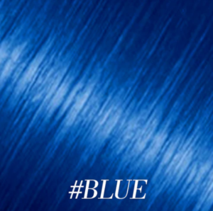 Lux Extensions Rallonges cheveux #Bleu Bandes Adhésives
