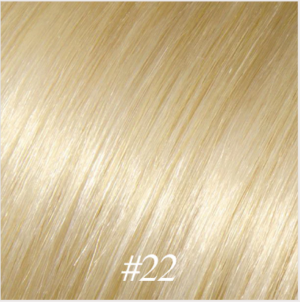 Lux Extensions Rallonge cheveux Blond # 22 Été Bandes Adhésives